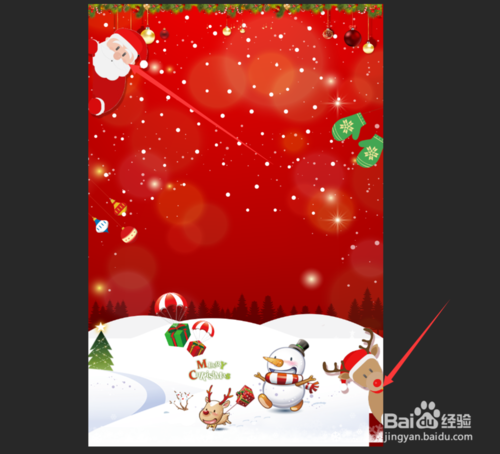 PS制作浓浓圣诞节氛围的海报,PSDEE.COM