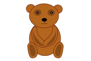 如何用PS鼠绘一只棕色的卡通小熊