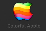 Photosho制作苹果彩色条纹图标LOGO